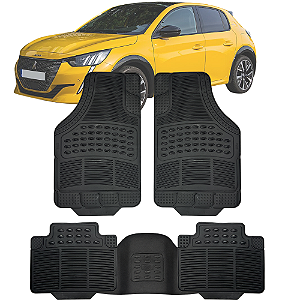 Tapete Automotivo Carpete Borracha PVC Reforçado Com Tunel Novo 208