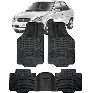 Tapete Automotivo Carpete Borracha Reforçado Com Tunel Corsa Classic