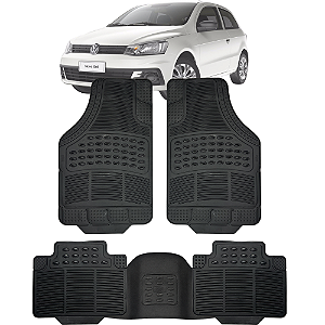 Tapete Automotivo Carpete PVC Reforçado Com Tunel Gol G3 G4 G5 G6 G7