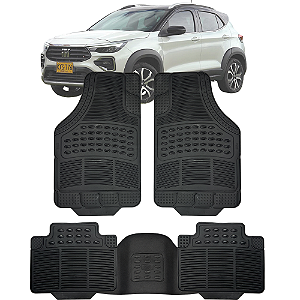 Tapete Automotivo Carpete Borracha PVC Reforçado Com Tunel Fiat Pulse