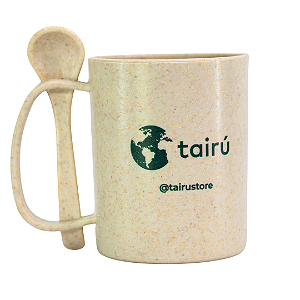 Caneca Tairú Fibra de Bambu