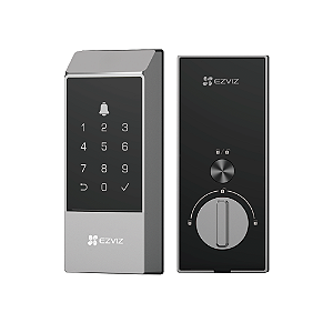 Fechadura Digital Embutir DL04 EZVIZ Senha, APP, IP55