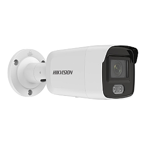Camera Hikvision Mini Bullet Ip Colorvu 4mp Ds-2cd2047g2-lu