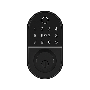 Fechadura Digital Compact Rolete com Biometria e Senha| Yale PF