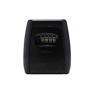 Mini Cofre De Parede Para Chaves Jóias Dinheiro Pado - Preto