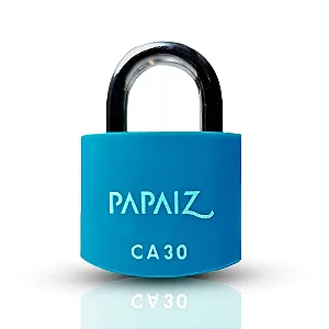 Cadeado em Alumínio de 25mm CA25 Azul