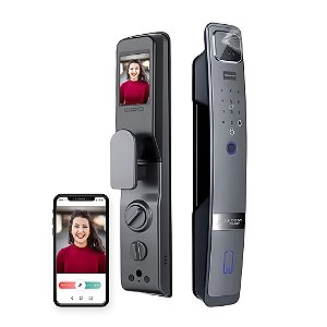 Fechadura Digital Wifi FDH20 Com Reconhecimento Facial 3D