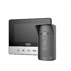 Vídeo Porteiro Hd Papaiz Áudio Bidirecional IP66 IRV4C