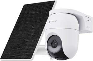 Câmera Ezviz Cb8 Lite Wi-fi 2k Pan Tilt Painel Solar 5W IP65