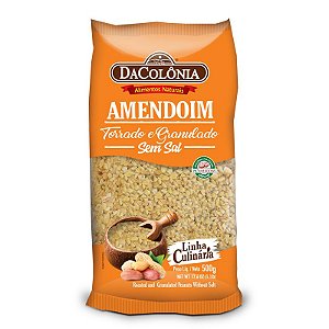 Amendoim Granulado Torrado 18x500g