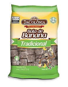 Bala de Banana Tradicional 20x160g