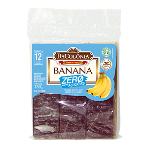 Banana Zero Açúcar - Caixa 20x180g