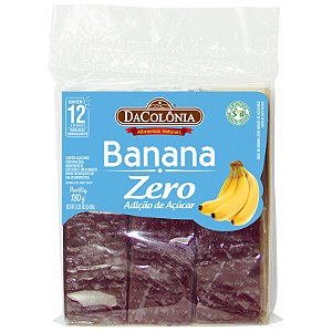 Banana Zero Açúcar 20x180g