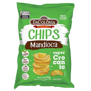 Chips de Mandioca DaColônia 20x35g