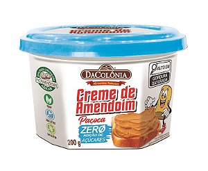 Creme de Amendoim Zero Açúcar 12x200g