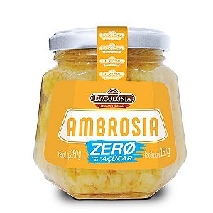 Doce de Ambrosia Zero Açúcar 6x250g