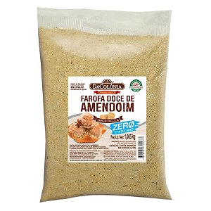Farofa Doce de Paçoca Zero Pacote 10x1.005g