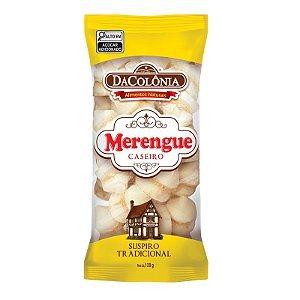 Merengue Caseiro Pequeno 10x120g