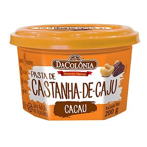 Pasta de Castanha-de-Caju c/Cacau 12x200g