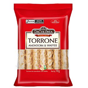 Torrone Amendoim com Waffer 12x110g