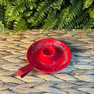 Castiçal de Vela Palito Zé Pelintra Malandragem - Vermelho