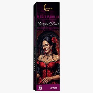Incenso Natural Maria Padilha - 0% Carvão (10 varetas)