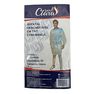 AVENTAL DESCARTAVEL SANTA CLARA