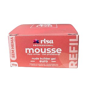REFIL GEL MOUSSE EURO  RISA 15G