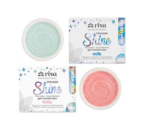 GEL MOUSSE SHINE RISA 30G