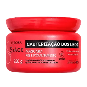 Máscara Capilar Siàge Cauterização dos Lisos 250g
