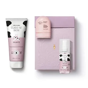 Kit Presente Dia das Mães Cuide-se Bem Deleite