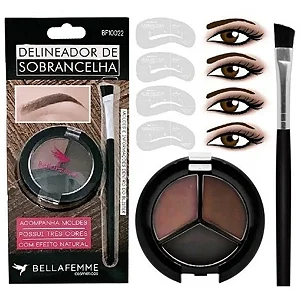Delineador de Sobrancelhas BellaFemme