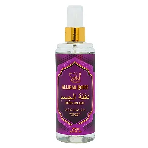 BODY SPLASH DESODORANTE COLONIA ALLIBAH ROUGE SOUL 200ml