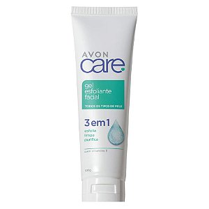 Avon Care Gel Esfoliante Facial Triple Care 100ml
