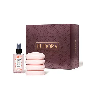 Kit Frutas Vermelhas: Spray Corporal 75ml + Sabonete em Barra 4x80g