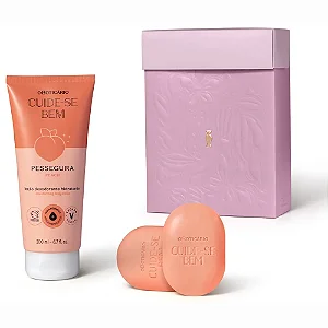 Kit Presente Dia das Mães Cuide-se Bem Pessegura