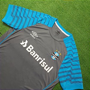 Camisa Grêmio 2021 Goleiro Cinza - Tam G