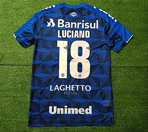 Camisa Grêmio 2019 Azul - #18 Luciano - Tam P