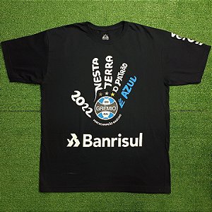 Camisa Grêmio 2022 Penta Gaúcho Preta - Tam G