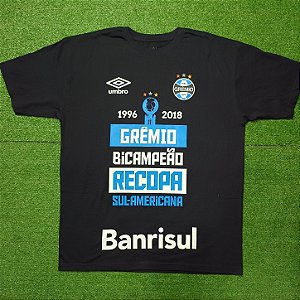 Camisa Grêmio 2018 Recopa Preta - Tam G