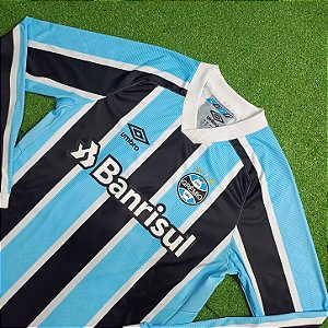 Camisa Grêmio 2021 Tricolor ML - Tam M