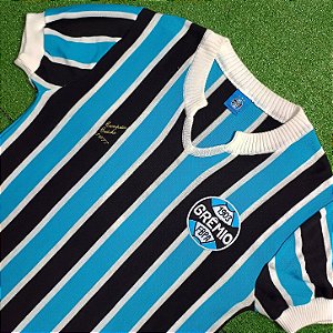 Camisa Grêmio 1977 Tricolor Retrô - #9 - Tam M