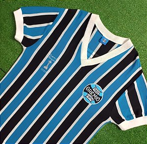 Camisa Grêmio 1983 Tricolor Retrô - #7 - Tam G