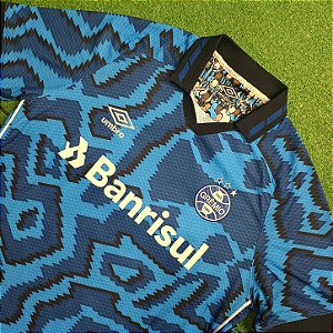 Camisa Grêmio 2021 Azul - #10 - Tam GG