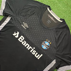 Camisa Grêmio 2018 Goleiro Preta - Tam 3GG