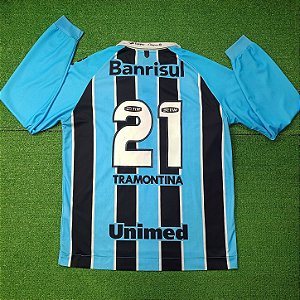 Camisa Grêmio 2012 Tricolor ML - #21 - Tam G