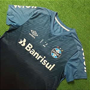 Camisa Grêmio 2020 Treino Azul - #12 - Tam M