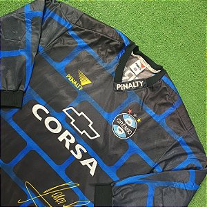 Camisa Grêmio 1998 Muralha Darnlei Preta - Tam G