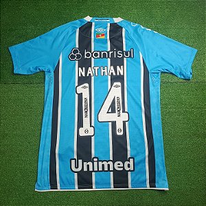 Camisa Grêmio 2025 Tricolor - #14 Nathan - Tam M