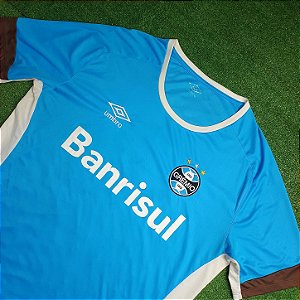 Camisa Grêmio 2016 Treino Celeste - Tam 2GG